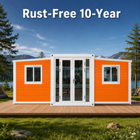 Maison Modulaire Préfabriquée Conteneurisée 20 pieds avec Panneaux Sandwich pour Résidences Sociales Économiques – Zone Libre de Taxes en Amérique du Sud