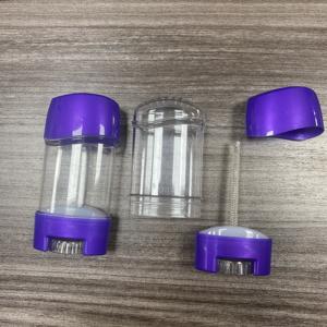 Vide Déodorant Bâton Crème Solaire Bâton Tube Twist up Ovale Déodorant Gel Conteneur pour Antisudorifique PP Plastique 45g - Product Image 6