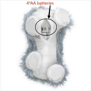 Juguete de peluche único personalizado lindo gato de peluche <span class=keywords><strong>perro</strong></span> caminar/ladrar lengua lamiendo característica PP relleno de algodón para cumpleaños de niñas - Product Image 6