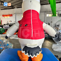 Costume de mascotte gonflable pour événements publicitaires, fabrication directe d'usine, mascotte gonflable d'homme-oiseau