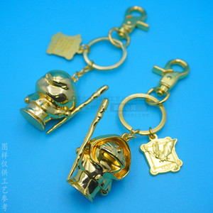 Doraemon Metal <b>Keychain</b> Gold Zinc Alloy <b>Anime</b> Pendant Gift Toy - Product Image 4