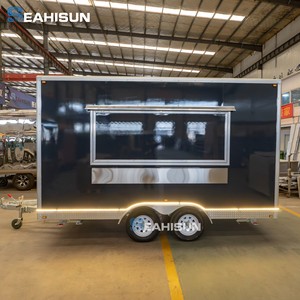 Camión de Comida Personalizado para Cafetería, Restaurante Callejero, Barbacoa, Totalmente Equipado, con Freidora, para Papas Fritas, Hamburguesas y <span class=keywords><strong>Pizza</strong></span> - Product Image 2