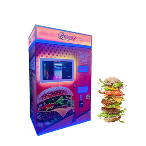 Multi-Flavor Burger Making <strong>Vending</strong> <strong>Machine</strong> Smart Automated Air Fryer French Fries <strong>Vending</strong> <strong>Machine</strong> - Product Image 3