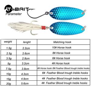 เหยื่อแบบแข็งมีกลิตเตอร์ปากม้าขนาด1.5ก.-20ก. เหยื่อตก<span class=keywords><strong>ปลา</strong></span>น้ำจืดสีขาว - Product Image 3