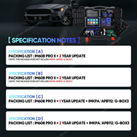 Lecteur de codes de diagnostic automobile OBD2 Autel IM608PRO II pour programmeur de clés de voiture et machine de programmation IMMO IKEY