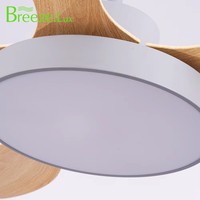 Venta directa de fábrica 55 "5 Abs Blades LED Ventilador de techo Luz Bldc Luz de techo con ventilador y lámpara de ventilador de control remoto para casa