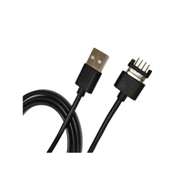 Grosir kabel magnetik Pogo Pin pria dan wanita 4 Pogo Pin konektor kabel magnetik untuk Laptop jam tangan pintar Robot