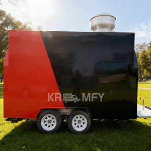 Carritos de Venta Ambulante con Certificación DOT, Carrito de Catering Comercial, Remolque de Restaurante Móvil, Camión de Helados Totalmente Equipado - Product Image 2
