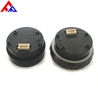 Saklar pintar sentuh 1.28 inci & 1.30 inci, Encoder Pot taktil kontrol HMI bulat dengan suhu layar bulat layar TFT tampilan LCD
