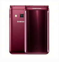 Teléfono Celular Inteligente con Sistema Android, Doble SIM, Desbloqueado, para Samsung Folder 2 G1650, Teléfono con Teclado Inteligente