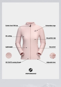 P-Series PELLIOT Micro Fleece <span class=keywords><strong>Polartec</strong></span> 200 col montant en automne et au printemps veste <span class=keywords><strong>polaire</strong></span> respirante pour <span class=keywords><strong>femme</strong></span> pour <span class=keywords><strong>femme</strong></span> - Product Image 5
