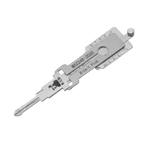 热卖MAZ24R-2020/10切割锁扣LISHI 2in1工具，适用于2020马自达汽车锁不锈钢2in1锁扣和解码器