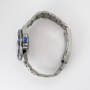 Reloj de Lujo para Hombre, Estilo Hip Hop, Azul Vintage, 40mm, Correa de 20mm, Cristal de Zafiro, Acero Inoxidable, Mecánico Automático, Resistente al Agua - Product Image 5