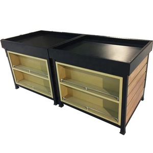 Estantes de madera para supermercado, góndola para frutas, verduras, <span class=keywords><strong>mercado</strong></span>, estantería moderna para fruterías - Product Image 1