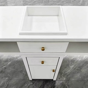 <b>Nail</b> Salon <b>Table</b> with Vacuum Cleaner Japanese Style <b>Nail</b> Salon <b>Table</b> with Drawers and Concave Manicure <b>Table</b> - Product Image 3