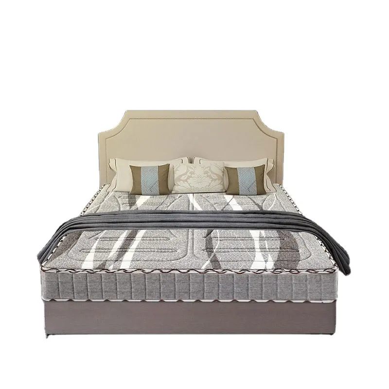 Vakum paketi yüksek kalite uyku iyi hareket izolasyon bellek köpük yatak 25cm kalın yatak OEKO-TEX sertifikalı taç konfor