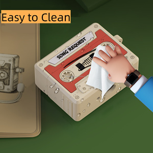 <strong>Funny</strong> Cassette Tape Design Case for Airpods Pro3 2025, Cute Cartoon Silicone Protective Case for AirPods Pro 3 for Women Men - Product Image 3