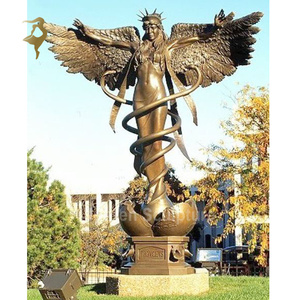 <span class=keywords><strong>Escultura</strong></span> romana de serpiente de combate de Hércules de bronce de tamaño real para exteriores - Product Image 5