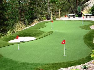 Césped de campo de Golf de 15mm, césped de Golf <span class=keywords><strong>Artificial</strong></span>, duradero, Verde - Product Image 3