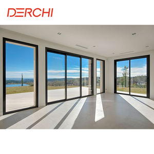 DERCHI Q9 серия, большая сверхузкая алюминиевая раздвижная дверь - Product Image 5