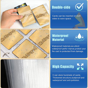 <span class=keywords><strong>Livre</strong></span> de cartes <span class=keywords><strong>Pikachu</strong></span> pour classeur de cartes portefeuille classeur de cartes à collectionner Album dossier - Product Image 4