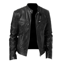 Veste en cuir pour homme de qualité supérieure, style moto vintage, vêtement décontracté chaud pour l'extérieur, logo personnalisé, couleur et taille au choix