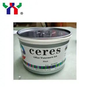 High Quality Ceres Watermark Ink Black And White For Offset Printing Watermark Printing Ink For Printer