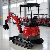 Mini-excavatrice sur chenilles 1 tonne, 2 tonnes, 3,5 tonnes, avec moteur Kubota, livraison gratuite, EPA EURO 5 CE, pour usage agricole