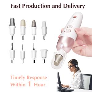 Kit de manucure et pédicure professionnel 8 en 1 avec logo personnalisé, lime à ongles électrique, perceuse à ongles sans fil - Product Image 3