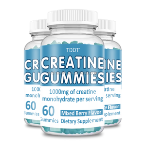 Gomitas de Creatina Monohidrato 1000mg por Porción, Sabor a Bayas Mixtas, Nutrición Deportiva, Marca Privada para Adultos - Product Image 2