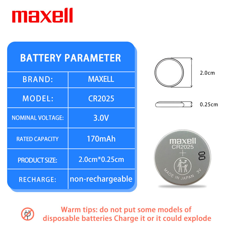 watch battery maxell japan 621 626