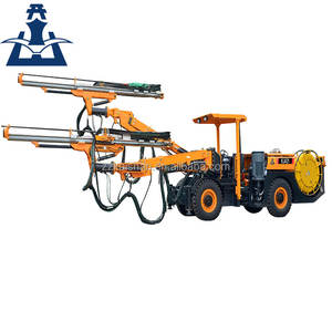 KJ421 Rig Bor Terowongan Bawah Tanah Hidrolik Penuh Boom Ganda CYTJ45-2 Downhole - Product Image 3