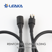 Conector de Cable Submarino Ultra Profundo de 3 Pines, Hermético IP69, 600V 10A, Rosca UNF Redonda Macho-Hembra de 7000M, 500+ Ciclos de Acoplamiento, para ROV/AUV