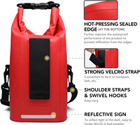 Sac de sauvetage étanche en PVC, trousse de premiers secours, sac sec pour aventures et urgences en plein air, sac étanche