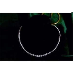Collar de Diamantes Naturales de 3.0ct, Estilo Hip Hop, FG SI1, 42cm, Joyería Fina Xinfly - Product Image 3