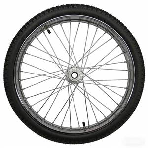 Roues <span class=keywords><strong>de</strong></span> chariot <span class=keywords><strong>de</strong></span> haute qualité 2.50-18 en caoutchouc <span class=keywords><strong>pneumatique</strong></span> avec moyeu en alliage d'aluminium pour chariot à chevaux - Product Image 2