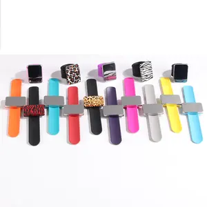 Custom Logo Sewing Pincushion Holder Hair Clip Magnetic Bracelet Wrist Band Strap Hairstyling Silicone Wristband