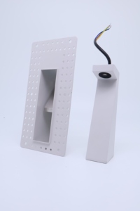 Luci LED Impermeabili per Gradini, Illuminazione per Scale da Esterno, Lampada da Parete Incassata Senza Cornice - Product Image 4