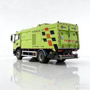 รถกวาดถนนไฟฟ้า Dongfeng 4x2 สำหรับล้างถนน กวาดถนน และทำความสะอาด - Product Image 5