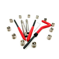 Kit de réparation de filetages combiné AVIC-Flight M4-M14, manuel, en HSS, avec étui rigide, outil d'installation OEM pour la restauration de filetages endommagés