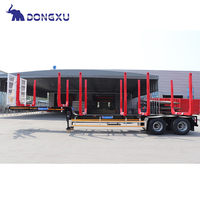 Bois Bois Remorque Remorque Transport Remorque Camion forestier