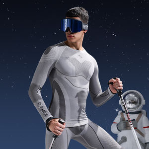 GOLOVEJOY Collants et Vêtements de Sport pour Homme, Ensembles de Fitness à Séchage Rapide et Compression pour la <span class=keywords><strong>Gym</strong></span>, T-Shirts de Compression Athlétiques pour Homme - Product Image 3