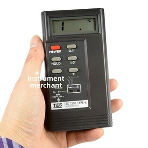 TES-1310N เครื่องวัดอุณหภูมิเทอร์โมคัปเปิลแบบดิจิตอลชนิด K แบบพกพาสำหรับอุตสาหกรรม HVAC พร้อมจอแสดงผลเก็บข้อมูลขั้นต่ำ - Product Image 2