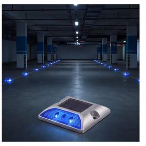 Marcador de Límites de Tráfico de Alta Resistencia, Tachuela Solar de Aluminio para Navegación en Almacenes y Patios - Product Image 3