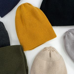 Bonnet de pêcheur classique en tricot court avec revers, bonnet chaud d'hiver unisexe pour adulte, 100 % acrylique, pour le ski - Product Image 3