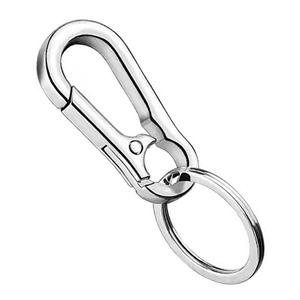 Vente en gros usine : Mousqueton porte-clés en métal, boucle en alliage de zinc, crochet à pression, anneau simple pour sac d'escalade et accessoires pour animaux de compagnie - Product Image 1