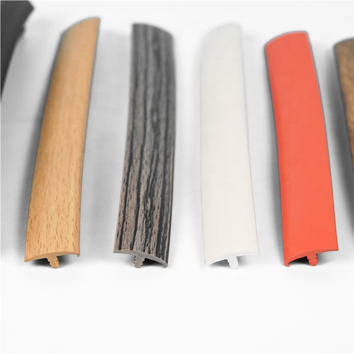 Гибкий ПВХ T профиль кромки облицовки
