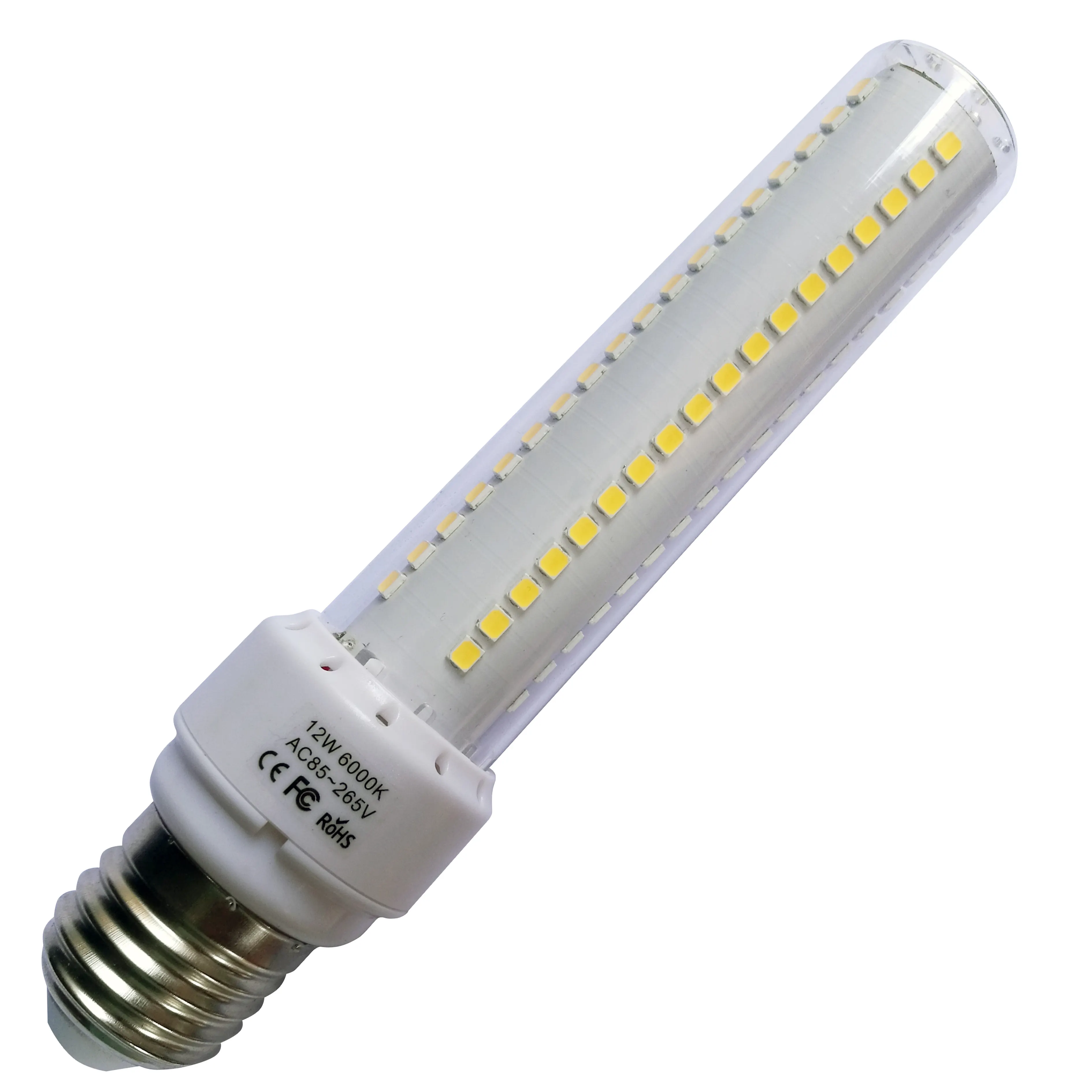 CE ROHS新製品G24/GX24/GU24ベース1400lm AC85-265V 12w e27 smd LEDコーンバルブ