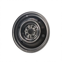 Rueda de Repuesto Original 4250C073 de 16 Pulgadas con Llanta de Acero para Mitsubishi Outlander Eclipse Cross - Negra 16X6 1/2JJ OFS38 PCD114.3