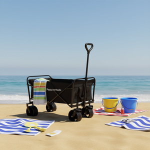 Carrito de Playa Plegable Db, Capacidad de 220 Libras, Carrito Utilitario Resistente con Ruedas Grandes para Uso en Exteriores - Product Image 2